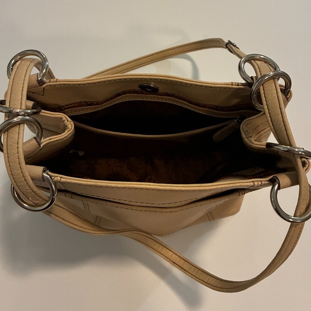 Tignanello Tan Shoulder Bag